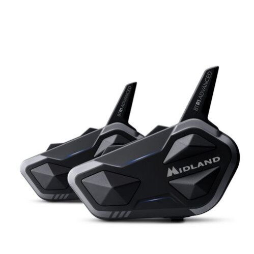 Ενδοεπικοινωνία Μοτοσυκλέτας Midland BTR1 Advanced X – Διπλή Συσκευασία