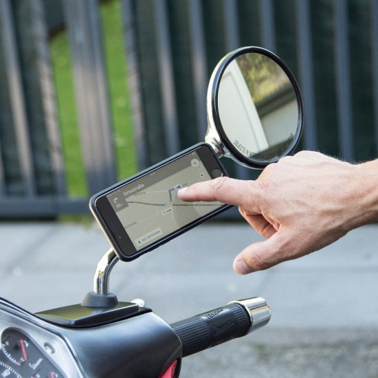 SP+ Connect Moto Mirror Bundle LT. Σετ Βάση Καθρέφτη και θήκη