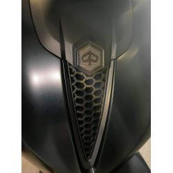ΑΥΤΟΚΟΛΛΗΤΟ ΣΗΜΑ PIAGGIO ΜΑΥΡΟ CARBON