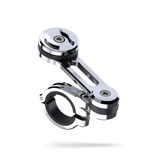 Βάση Τιμονιού Μοτοσυκλέτας SP Connect Moto Mount Pro Chrome