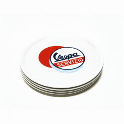 ΠΙΑΤΟ VESPA SERVIZIO ΚΥΚΛΟΙ ΚΕΡΑΜΙΚ 32cm