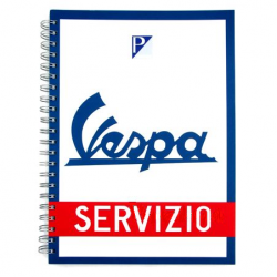 ΤΕΤΡΑΔΙΟ VESPA SERVIZIO