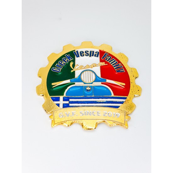 ΠΛΑΚΕΤΑ GREEK VESPA FAMILY