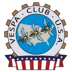 ΑΥΤΟΚΟΛΛΗΤΟ "VESPA CLUB USA"