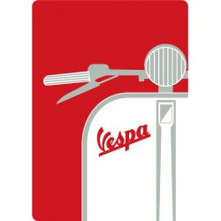 ΑΥΤΟΚΟΛΛΗΤΟ "VESPA RED"