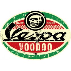 ΑΥΤΟΚΟΛΛΗΤΟ "VESPA VOODOO"