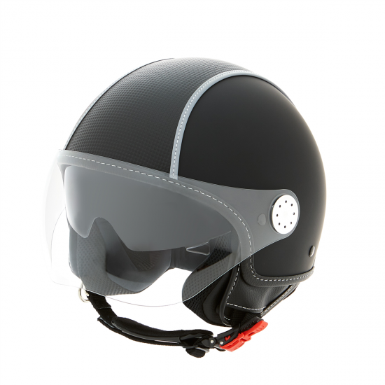 ΚΡΑΝΟΣ PIAGGIO CARBONSKIN ΜΑΥΡΟ