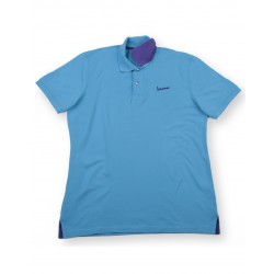 ΜΠΛΟΥΖΑ POLO VESPA LOGO ΓΑΛΑΖΙΟ ΑΝΔ