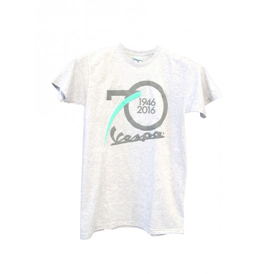 ΜΠΛΟΥΖΑ T-SHIRT VESPA 70° ΓΚΡΙ