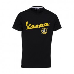 ΜΠΛΟΥΖΑ T-SHIRT VESPA SWOTHERSP ΜΑΥΡΗ