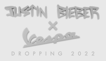 JUSTIN BIEBER x VESPA