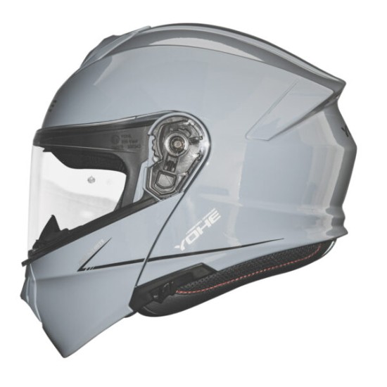 FLIP UP HELMET YOHE 935 SV GLOSSY GREY