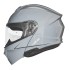FLIP UP HELMET YOHE 935 SV GLOSSY GREY
