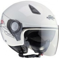 ΚΡΑΝΟΣ JET Kappa Moto KV15 Demi-Jet Glossy White