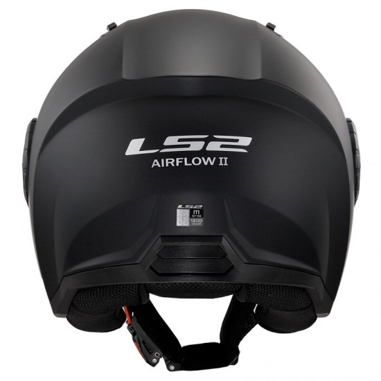 ΚΡΑΝΟΣ JET LS2 OF616 AIRFLOW II SOLID MATT BLACK