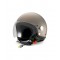 VESPA VISOR 4.0 BT (BLUETOOTH) DEMI-JET HELMET - MATT GREY (G22)