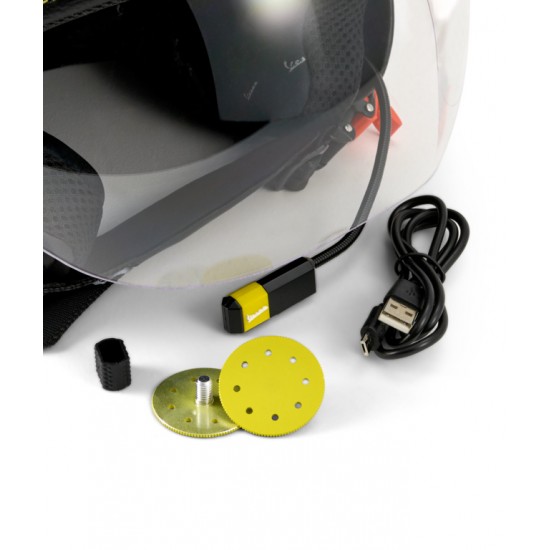 ΚΡΑΝΟΣ VESPA VISOR 4.0 BT (BLUETOOTH) ΓΚΡΙ G22