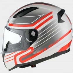 ΚΡΑΝΟΣ FULL FACE LS2 FF353 RAPID II CIRCUIT WHITE RED