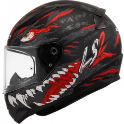 ΚΡΑΝΟΣ FULL FACE LS2 FF353 RAPID II KAIJU M BLACK RED WHITE