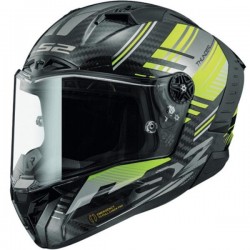 ΚΡΑΝΟΣ FULL FACE LS2 FF805 THUNDER CARBON VOLT GL BLACK H‑V YELLOW