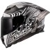 ΚΡΑΝΟΣ FULL FACE LS2 FF807 DRAGON ENTHUM SILVER