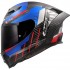ΚΡΑΝΟΣ FULL FACE LS2 FF807 DRAGON TRAX BLUE RED