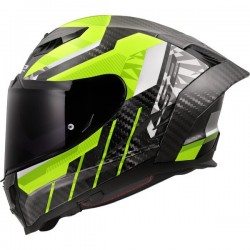 ΚΡΑΝΟΣ FULL FACE LS2 FF807 DRAGON TRAX H‑V YELLOW