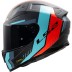 ΚΡΑΝΟΣ FULL FACE LS2 FF811 VECTOR II CARBON GRID RED CYAN