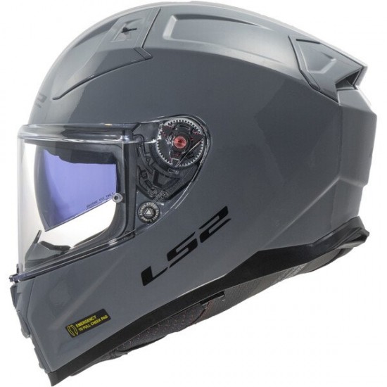 ΚΡΑΝΟΣ FULL FACE LS2 FF811 VECTOR II SOLID NARDO GREY