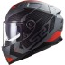 ΚΡΑΝΟΣ FULL FACE LS2 FF811 VECTOR II SPLITTER MATT TITANIUM RED