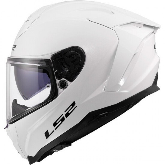 ΚΡΑΝΟΣ FULL FACE LS2 FF817 CHALLENGER II SOLID WHITE