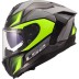 ΚΡΑΝΟΣ FULL FACE LS2 FF817 CHALLENGER II VIPER GREY H‑V YELLOW