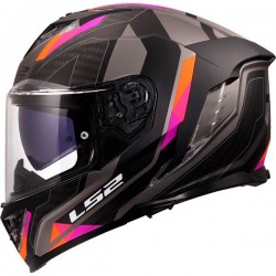 ΚΡΑΝΟΣ FULL FACE LS2 FF818 STORM III SPORTY GREY PURPLE