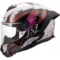 ΚΡΑΝΟΣ FULL FACE LS2 FF820 RAPID III BOHO WHITE BLACK PINK