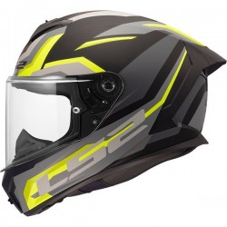ΚΡΑΝΟΣ FULL FACE LS2 FF820 RAPID III HYPER BLACK H‑V YELLOW