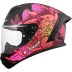 ΚΡΑΝΟΣ FULL FACE LS2 FF820 RAPID III POPPIES II BLACK PINK