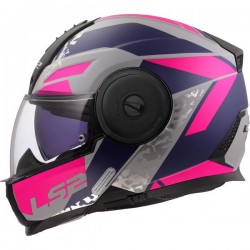 ΚΡΑΝΟΣ ΑΝΟΙΓΟΜΕΝΟ LS2 FF902 SCOPE II OXYD GREY BLUE PURPLE