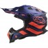 ΚΡΑΝΟΣ OFF ROAD LS2 MX700 SUBVERTER CARGO MATT BLUE FLUO ORANGE