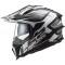 ΚΡΑΝΟΣ ADVENTURE LS2 MX701 EXPLORER ALTER MATT BLACK WHITE