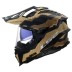 ΚΡΑΝΟΣ ADVENTURE LS2 MX701 EXPLORER CARBON TRICK BROWN SAND