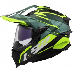 ΚΡΑΝΟΣ ADVENTURE LS2 MX701 EXPLORER SPIRE GREEN H‑V YELLOW