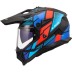 ΚΡΑΝΟΣ ADVENTURE LS2 MX702 PIONEER II BLOCK BLACK RED BLUE