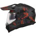 ΚΡΑΝΟΣ ADVENTURE LS2 MX702 PIONEER II CRAZY BLACK RED