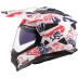 ΚΡΑΝΟΣ ADVENTURE LS2 MX702 PIONEER II FANTASY WHITE BLUE RED