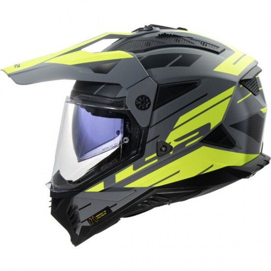 ΚΡΑΝΟΣ ADVENTURE LS2 MX702 PIONEER II NAMIB M GREY H‑V YELLOW