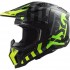 ΚΡΑΝΟΣ OFF ROAD LS2 MX703 X‑FORCE CARBON BARRIER H‑V YELLOW GREEN