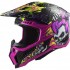 ΚΡΑΝΟΣ OFF ROAD LS2 MX703 X‑FORCE CARBON FIRESKULL VIOLET