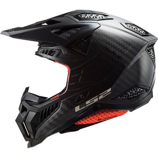 ΚΡΑΝΟΣ OFF ROAD LS2 MX703 X‑FORCE CARBON GLOSS CARBON
