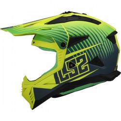 ΚΡΑΝΟΣ OFF ROAD LS2 MX708 FAST II DUCK M H‑V GREEN H‑V YELL
