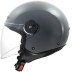 ΚΡΑΝΟΣ JET LS2 OF558 SPHERE LUX II SOLID NARDO GREY